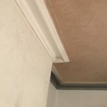 Bedroom Plaster & Lath Ceiling