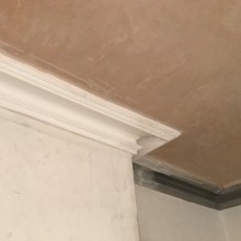 Bedroom Plaster & Lath Ceiling