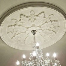 Traditional Hand Crafted Plaster Ceiling Rose